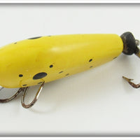 Dyna Tackle Co Yellow Black Dot Lure In Box