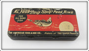 Vintage Al Foss Dry Strip Pork Rind Tin