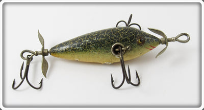 Heddon Green Crackleback 100 GCB Three Hook Minnow