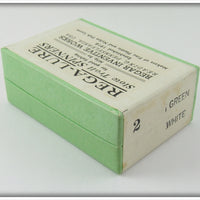 Regar Inventive Works Green & White Zebra Rega-Lure Pair In Box