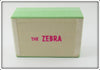 Regar Inventive Works Green & White Zebra Rega-Lure Pair In Box