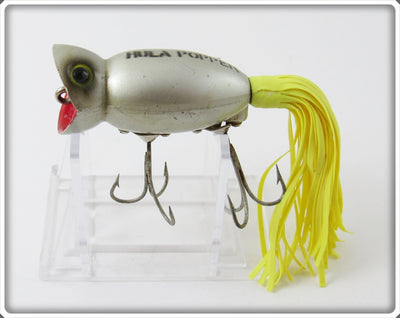 Arbogast Silver 3/8 Hula Popper