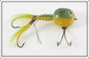 E.L. Jacobs Light Green Yellow Belly Weedless Polly Frog