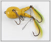 E.L. Jacobs Light Green Yellow Belly Weedless Polly Frog