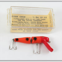 Creek Chub Orange Spotted Ultra Light Pikie In Box 9430 UL