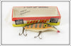Vintage Kautzky Lazy Ike Perch Snapper Lure In Box