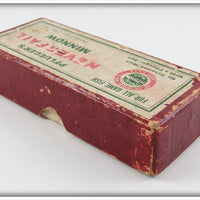 Pflueger Rainbow Neverfail Minnow In Maroon Trademark Box 3174