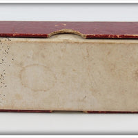 Pflueger Rainbow Neverfail Minnow In Maroon Trademark Box 3174