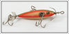 Pflueger Rainbow Neverfail Minnow In Maroon Trademark Box 3174