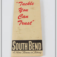 South Bend Red Head White Bass Oreno In Box