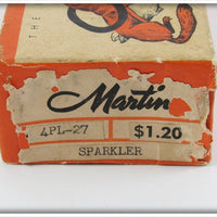 Martin Fish Lure Co Sparkler Darter / Splasher In Box