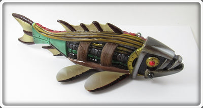Melosh One Of A Kind Steampunk Industrial Fish Decoy