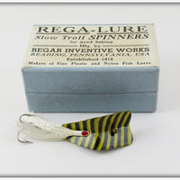 Regar Inventive Works Black & Yellow Zebra Rega-Lure In Box