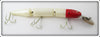 Creek Chub Red & White Double Jointed Pikie In Box