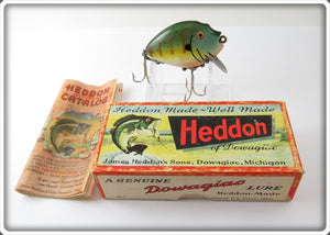 Vintage Heddon Sunfish 9630 Punkinseed Lure In Correct Box 9630SUN