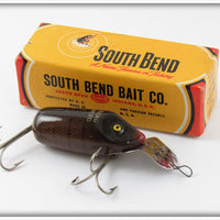 Vintage South Bend Pike Scale Dive Oreno Lure In Box 952 P