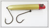 Vintage South Bend Red Head Aluminum Tarp Oreno Lure 979 RHA 