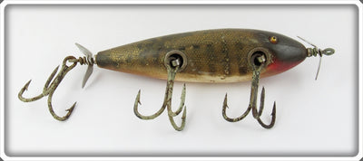 Vintage Creek Chub Pikie Scale Husky Injured Minnow Lure 3500 