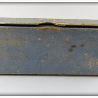 L&S White Green Stripes Jumbo Shiner Minnow In Box