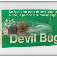 Vintage Eppinger Mfg Co Devil Bug Lure On Card