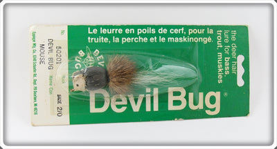 Vintage Eppinger Mfg Co Devil Bug Lure On Card
