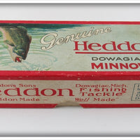 Vintage Heddon Shiner Scale Vamp Empty Lure Box 7509P