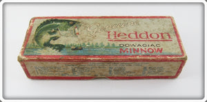 Vintage Heddon Shiner Scale 150 Minnow Empty Lure Box 159P 