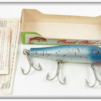 Vintage Creek Chub Blue Flash Snook Pikie Lure In Box 3434