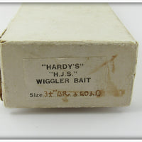 Hardy's Brown & Gold Wiggler Bait In Box