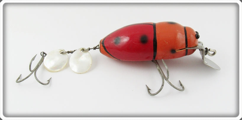 Vintage Creek Chub Orange Beetle Lure 3850