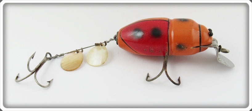 Vintage Creek Chub Orange Beetle Lure 3850