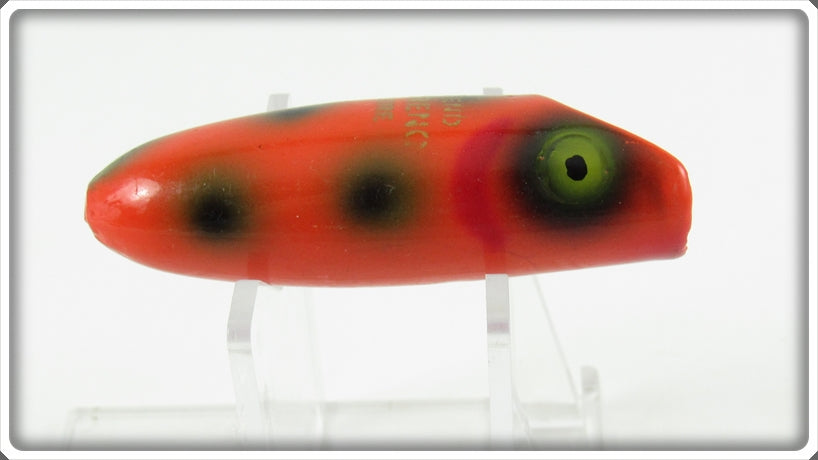 Vintage South Bend Orange Spotted Midge Oreno Lure 968 OS 