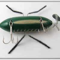 Crazy Legs Green Top Water Lure In Box