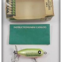 Heddon Yellow Dace Scale Tiny Torpedo In Correct Box 0360 VY 