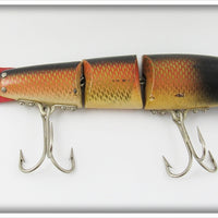 Vintage Dam Gold Scale Jointed Wobbler Lure
