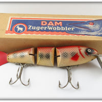 Vintage Dam Jointed Zuger Wobbler Lure In Box