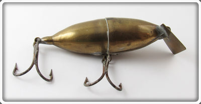 Vintage Frank Koepke Hollow Metal Bait
