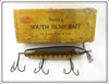 Vintage South Bend Pike Scale Lunge Oreno Lure In Box 966 P
