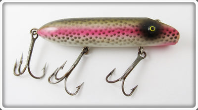 Vintage Paw Paw Rainbow Trout Wobbler Lure
