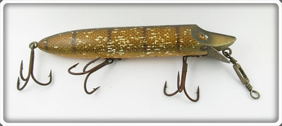 Vintage Heddon Pike Scale 8