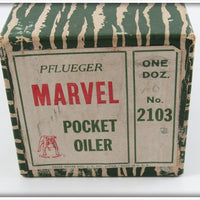 Pflueger Marvel Pocket Reel Oiler Lot In Dealer Box