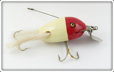 Vintage Creek Chub Red & White Dingbat Lure 5102