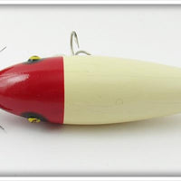 Paw Paw Red & White Surface Minnow