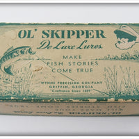 Ol' Skipper De Luxe Lures Empty Box For Chubby