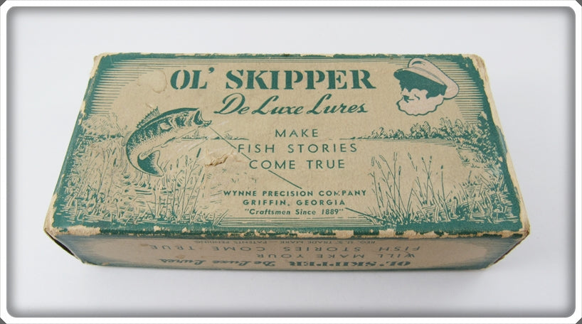 Ol' Skipper De Luxe Lures Empty Box For Chubby