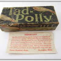 Vintage Heddon Empty Intro Tadpolly Lure Box