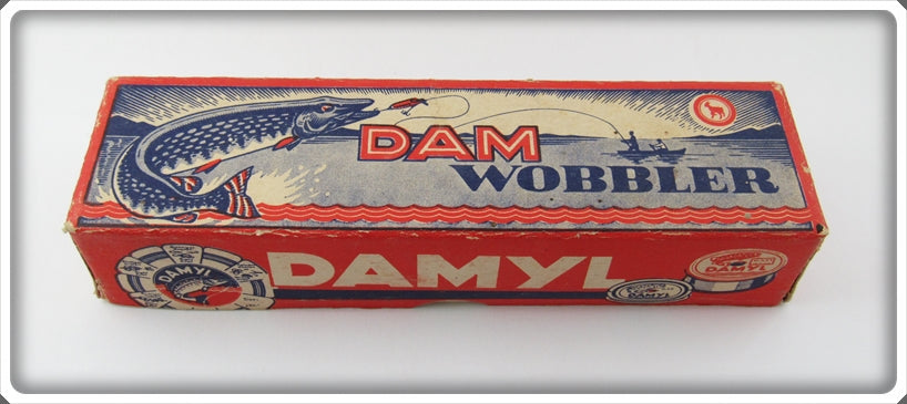 Vintage Dam Damyl Wobbler Empty Lure Box