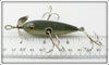 South Bend Scale Finish Green Blend Midget Underwater Minnow
