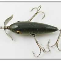 South Bend Scale Finish Green Blend Midget Underwater Minnow
