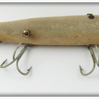 Vintage Heddon Flocked Mouse Musky Flaptail Lure 7050 GM